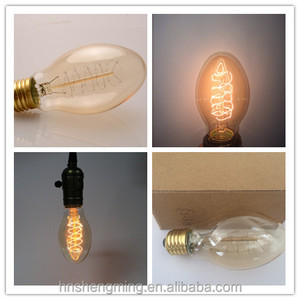 Usine approvisionnement Direct Fabricants professionnels <span class=keywords><strong>Pas</strong></span> Cher E27 BT53 edison Filament Ampoule - Product Image 5