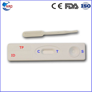 Bir adım Treponema Pallidum Frengi hızlı <span class=keywords><strong>test</strong></span> kiti, <span class=keywords><strong>test</strong></span> şeritleri - Product Image 1