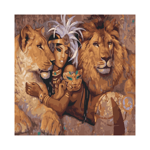 2019 caliente y nuevo diseño de pintura por número kit con Marco, <span class=keywords><strong>arte</strong></span> de pared para el hogar - Product Image 1