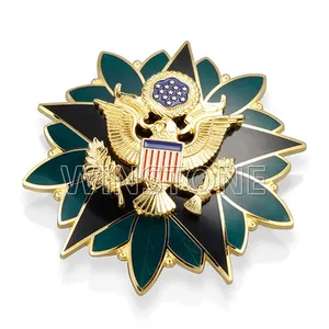 Großhandel Anpassung American Beret Pin Abzeichen für Souvenir Geschenk