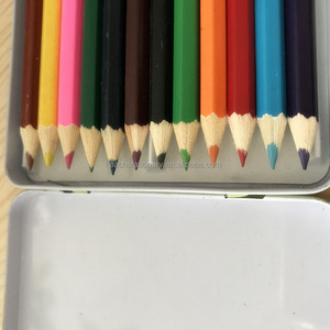 Mejor venta nuevo color dibujo 12 unids caja de lata llena alto dibujo lápices para los niños - Product Image 3