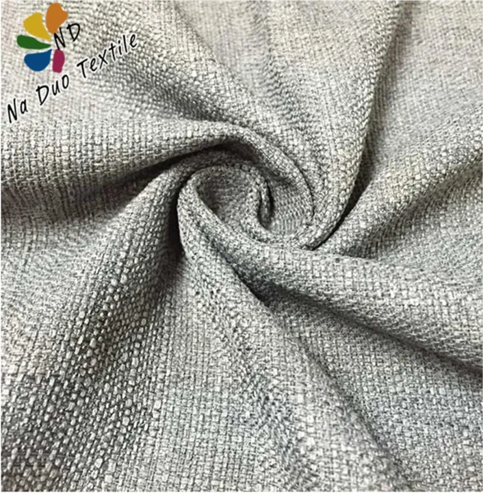 قماش خيش كتان من shaoxing naduo للبيع المباشر من المصنع في الصين