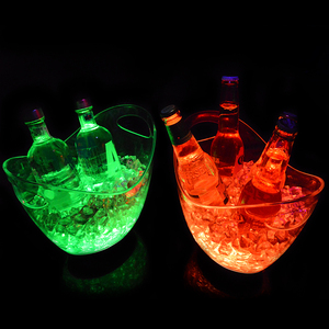 USB Charging Champagne Bar Beer Wine <strong>Drinks</strong> Box LED <strong>Ice</strong> Cooler <strong>Bucket</strong> for Jeptha Creed Tuthilltown Spirits Luksusowa - Product Image 6