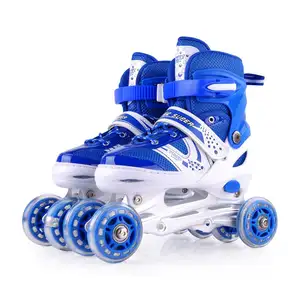 PAPAISON Populaire Jongens/Kids/Kind Skate Schoenen Volwassen Verstelbare Inline Roller Quad Skates