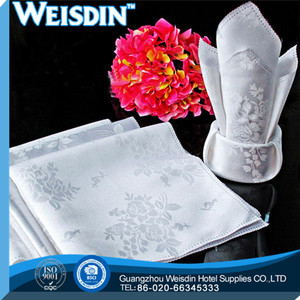 De la boda nuevo estilo de poliéster/de algodón del <span class=keywords><strong>hotel</strong></span> camino envuelto cuchara servilleta - Product Image 3