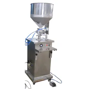 semi-automatic pneumatic control filling machine dispensing machine for ice cream.liquid