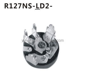 12mm 100 k ohm crate beaded Carbon Film potentiometer - Product Image 1