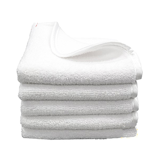 <span class=keywords><strong>Serviette</strong></span> à main 100% <span class=keywords><strong>microfibre</strong></span>, 5 pièces, lingettes blanches, pour hôtel - Product Image 1