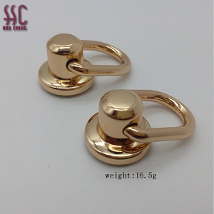 Tùy chỉnh thực hiện màu vàng kim loại túi vòng Kẽm hợp kim phần cứng cho túi - Product Image 6