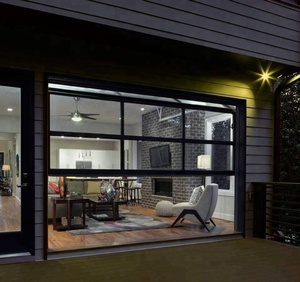 Giá thấp điều khiển từ xa ô tô 4S cửa hàng cắt kính cửa nhà để xe bên ngoài tự động Composite hoàn thành - Product Image 5