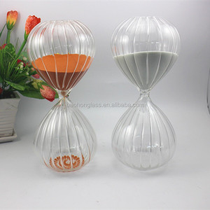 ديكور المنزل يونيليفر المنتج الزجاج 120 دقيقة ساعة رملية الرملية الكبيرة بيع - Product Image 5