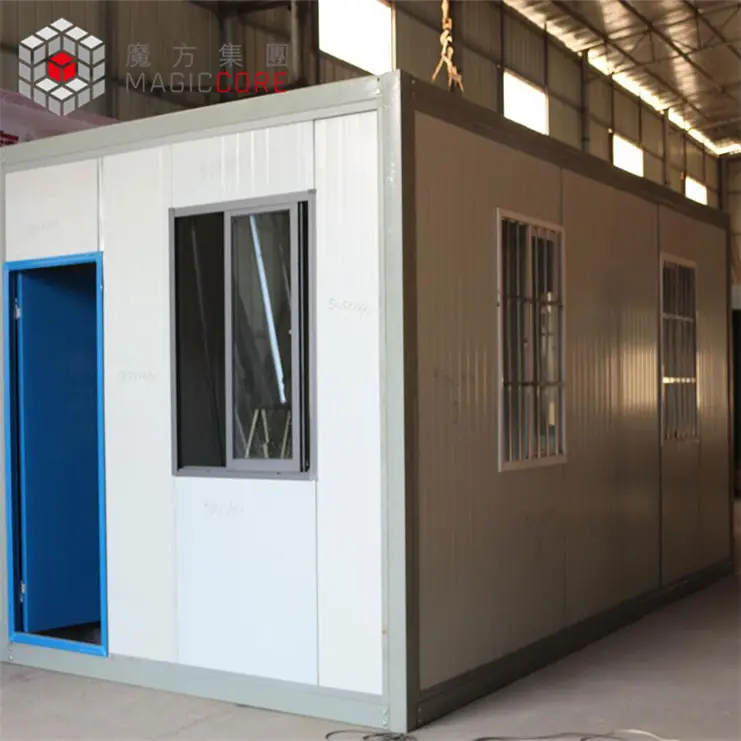 Özel iso eko yüksek küp taşınabilir 20ft 40 ayak prefabrik konteyner ofisleri hafif düz prefabrik depolama ofis konteyner