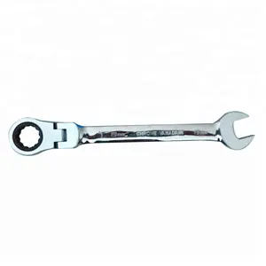 Thủy Lực Kết Hợp Ống Mô-men Xoắn Ratchet Cờ Lê Chrome Mạ Cờ Lê Sửa Chữa Công Cụ Kit Đầu Linh Hoạt