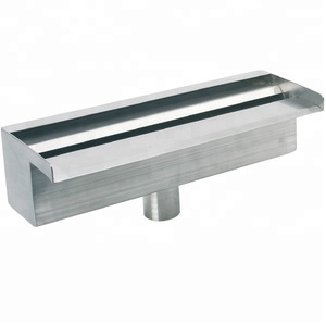 Intérieur <span class=keywords><strong>d</strong></span>écoratif cascade en acier inoxydable <span class=keywords><strong>d</strong></span>éversoir fontaine <span class=keywords><strong>de</strong></span> piscine cascade extérieure <span class=keywords><strong>lame</strong></span> <span class=keywords><strong>d</strong></span>'<span class=keywords><strong>eau</strong></span> - Product Image 1