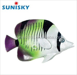 Aquarium mengambang plastik ikan palsu ikan akuarium - Product Image 1