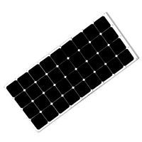 Prix bas haute efficacité 36 cellules panneau solaire flexible 200w