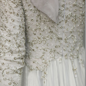 Haute qualité dubaï Abaya élégant blanc musulman <span class=keywords><strong>Costume</strong></span> de mariage robe mince à manches longues jupe <span class=keywords><strong>Extra</strong></span> longue islamique Burqa vêtements - Product Image 5