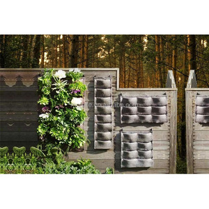 Custom Eco-Friendly <strong>Vertical</strong> <strong>Wall</strong> Felt Garden <strong>Planter</strong> for Home and Landscape - Product Image 2