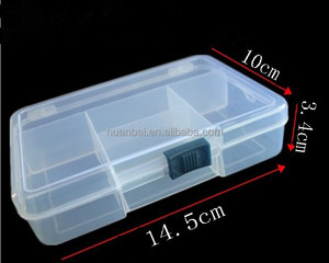 Hộp đựng đồ nhựa trong suốt 5 ngăn, 5 ô đựng hạt cườm, đồ dùng mỹ thuật cho trẻ em, hộp đựng đồ thủ công DIY - Product Image 2