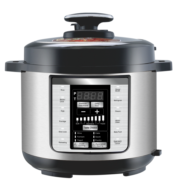 Electric Pressure Cooker 1000W 220V 14-in-1 Programmable Multifunctional Pressure Cooker Stainless Steel Pot