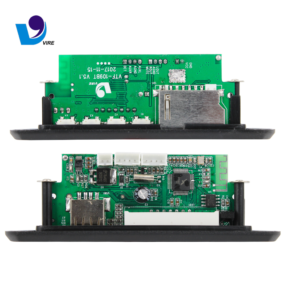 Vire Usb Sd Mp3 Fm комплект аудио модуль Bluetooth декодер плата