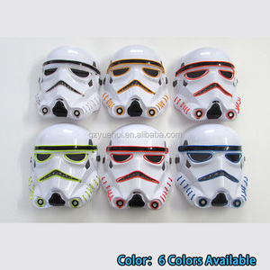 Nuovo Arrivo 10 Colore EL filo Lampeggiante Masquerade <span class=keywords><strong>maschera</strong></span> Neon Raggiante Partito Decor LED <span class=keywords><strong>maschera</strong></span> <span class=keywords><strong>di</strong></span> <span class=keywords><strong>Halloween</strong></span> <span class=keywords><strong>maschera</strong></span> per il Natale - Product Image 6