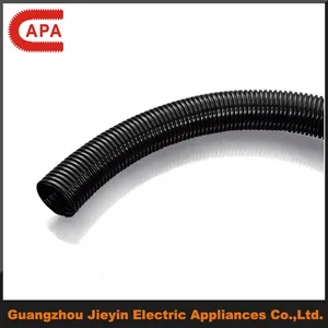 Uv resistente Nylon / PA flexível canalização da proteção do cabo / plástico PVC tubo tubo