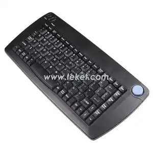 Çin kaynağı kızılötesi kablosuz klavye K809 özelleştirilmiş usb veya ps/2 alıcı