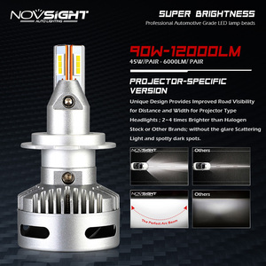 หลอดไฟหน้ารถยนต์ <span class=keywords><strong>Novsight</strong></span> A500-N26 90w/ชุด 12000lm เลนส์ HB3 9005 HB4 9012 H11 H7 H4 อะไหล่รถยนต์ ไฟหน้ารถยนต์แบบ LED สำหรับขาย - Product Image 4