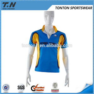 Cheap custom team set sublimation rugby jersey - Product Image 1