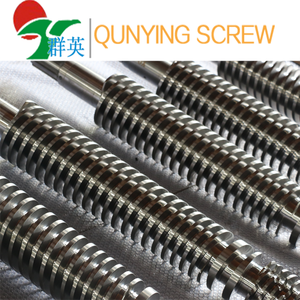 Nhà sản xuất bộ phận bằng nhựa 80/156 hdpe đùn nhựa hình nón đôi / vít đôi và thùng - Product Image 5