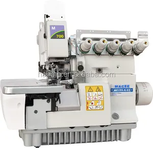 700-6 3 agujas 6 hilo máquina de coser overlock