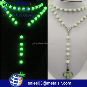 <span class=keywords><strong>Chapelet</strong></span> en plastique en gros, perles acryliques lumineuses, <span class=keywords><strong>chapelet</strong></span> catholique en croix - Product Image 4