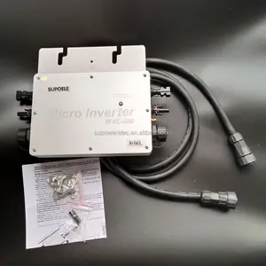 Fabrik Preis IP65 Solar Grid Tie Micro Inverter Inversor WVC600 600W mit 433MHz Drahtlose Überwachung Funktion