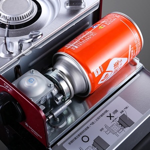 แบนมินิแก๊สกระบอกเตา commercial <span class=keywords><strong>single</strong></span> burner caravan camping กลางแจ้งตาราง Universal แก๊สเตา - Product Image 3
