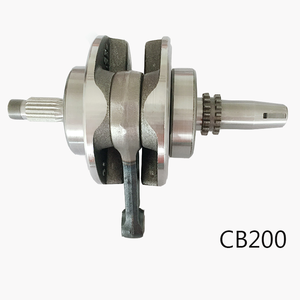 SHUAI BANG para CB200, Cigüeñal de Acero Forjado 48-58HRC, Certificado ISO9001, Pieza OEM - Product Image 1