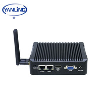 Mini PC Stock YanLing IBOX-501 N3 Nano Itx Sin Ventilador X86 Ubuntu 2 Ethernet con 4GB de RAM