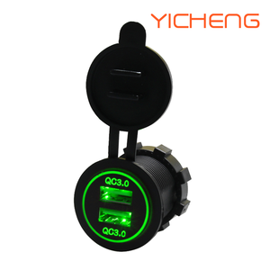 Caricabatterie USB <span class=keywords><strong>per</strong></span> <span class=keywords><strong>Auto</strong></span> a Doppia Porta <span class=keywords><strong>12V</strong></span> 24V con Ricarica Rapida QC 3.0 - Product Image 5