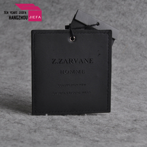 Etiqueta colgante de cuero PU de lujo para ropa con etiquetas personalizadas Ropa para <span class=keywords><strong>jeans</strong></span> - Product Image 6