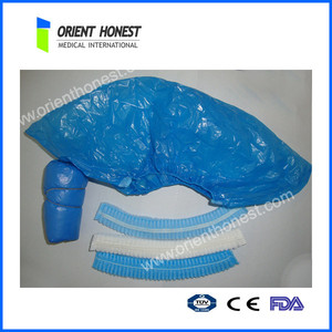 Médica cubierta del zapato de seguridad desechable <span class=keywords><strong>barato</strong></span> plástico no tejida - Product Image 1