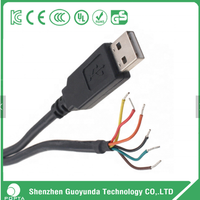 Chip FTDI USB a 5V TTL UART Cable serie extremo de cable 1,8 m Cable FTDI TTL-232RG-VIP-WE TTL/USB