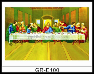 Photos murales de jésus Christ en or 24k, photos de dieu, le dernier dogue, images murales - Product Image 3