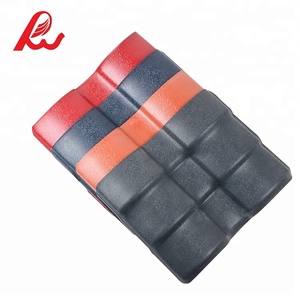 Colorful <strong>Plastic</strong> Synthetic Resin <strong>Roof</strong> Tiles / <strong>Roof</strong> <strong>Shingle</strong> for Villa - Product Image 2