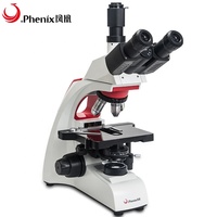 Phenix 40X-1000X Microscope With 5MP CMOS Camera Live Blood Analysis Biological Trinocular Microscope