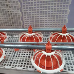 Automatic poultry pan feeder for chicken farm