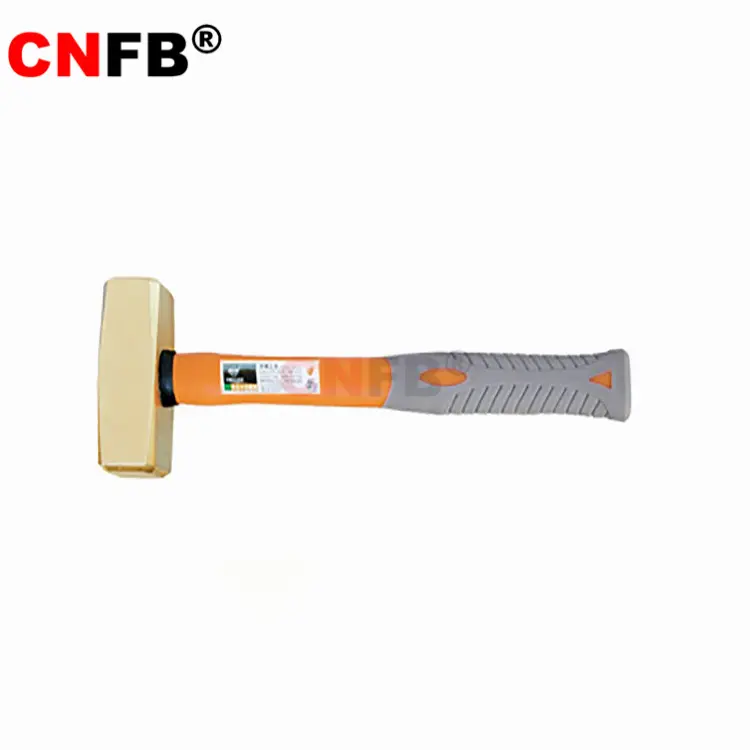 Non Sparking high quality building hand tools,German Type sledge hammer with Fiberglass Handle