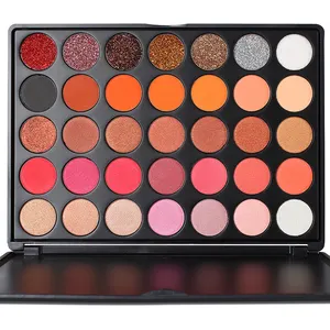 Harga Pabrik Minimal Pesanan 35 Warna Palet Eyeshadow