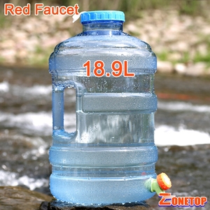 Nhà Sản Xuất Biểu Tượng Tùy Chỉnh 18 Lts 189 L 19 Lt <span class=keywords><strong>20</strong></span> Ltr 5Gallon Chai Nhựa Nước Trống Với <span class=keywords><strong>Cap</strong></span> - Product Image 4