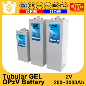 Cina Pabrik Penjualan Langsung 2V 1500Ah Piring Orient Tinggi Asam Hi Power Tubular GEL OPzV Battery - Product Image 3