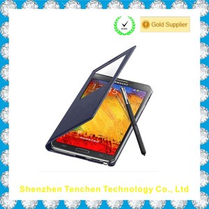 Distribuidor quería: <span class=keywords><strong>smart</strong></span> cover case para samsung galaxy nota 3 con paquete al por menor en la promoción - Product Image 1